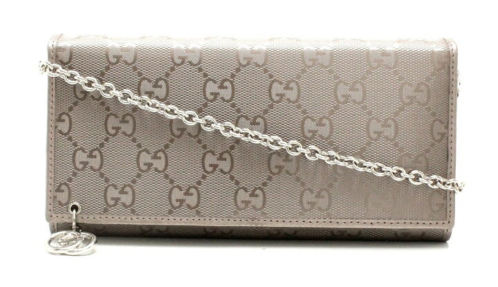 楽天市場】【財布】GUCCI グッチ GGインプリメ ウォレット チェーン 