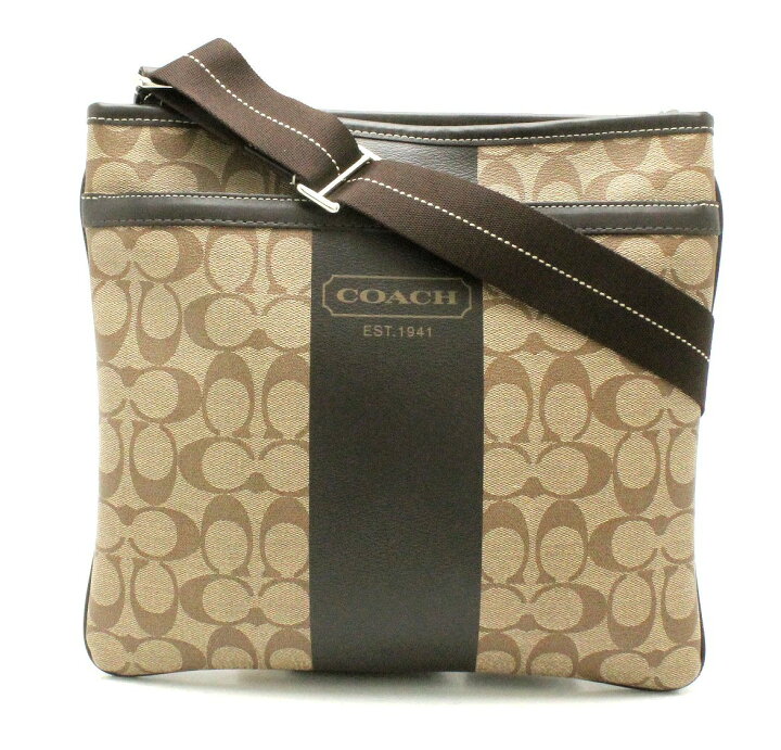 楽天市場】【バッグ】 COACH コーチ シグネチャー ヘリテージ 