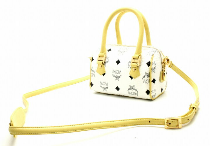 楽天市場】【バッグ】MCM エムシーエム ミニボストンバッグ  