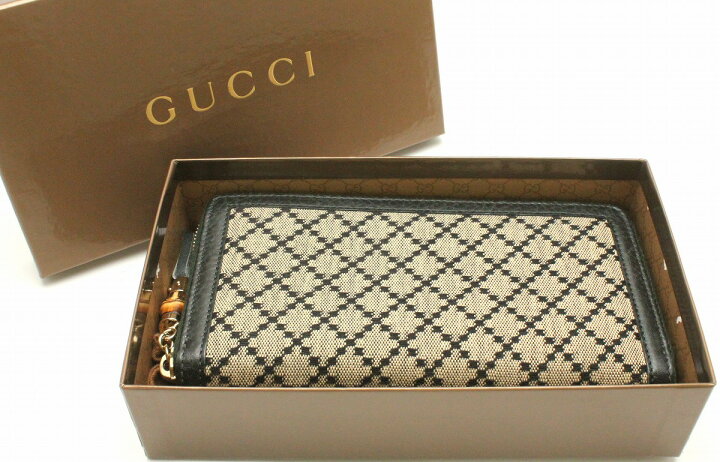 楽天市場】【財布】GUCCI グッチ ディアマンテ キャンバス ラウンド  
