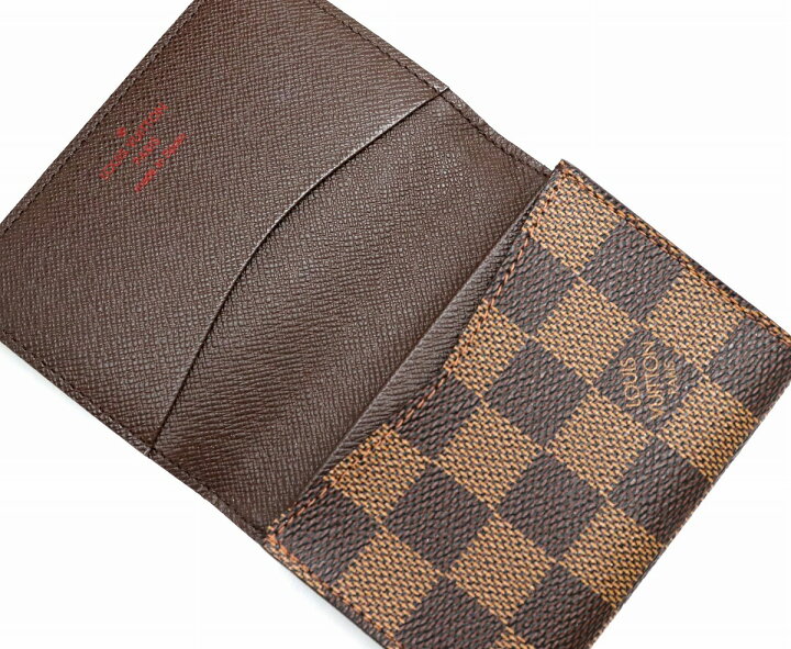 楽天市場】LOUIS VUITTON ルイ ヴィトン ダミエ アンヴェロップ カルト  
