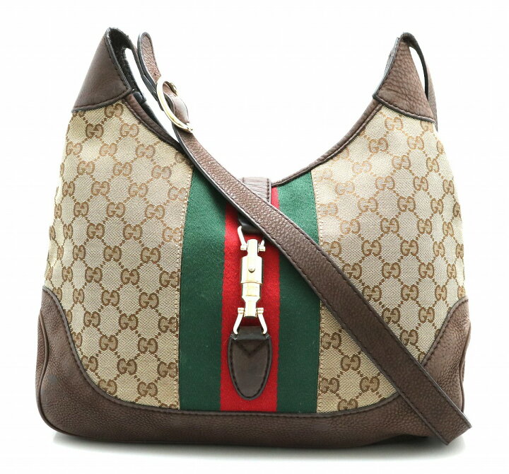 楽天市場】【バッグ】GUCCI グッチ GGキャンバス ニュージャッキー 
