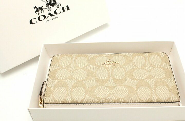 楽天市場】【新品未使用品】【財布】COACH コーチ シグネチャー 