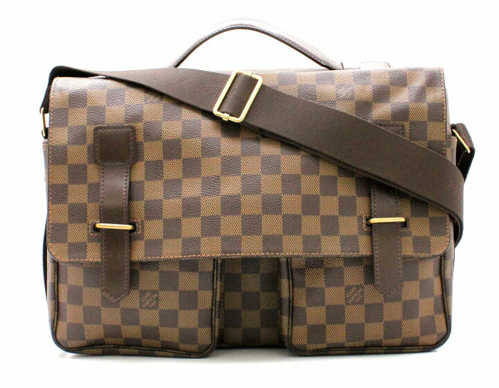 【バッグ】LOUIS VUITTON ルイ ヴィトン ダミエ ブロードウェイ ショルダーバッグ 斜め掛けショルダー ビジネスバッグ N42270 【中古】【s】 | Blumin 楽天市場店