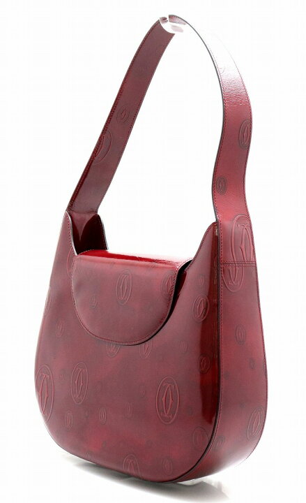 カルティエ ハンドバッグ ハッピーバースデー パテント Cartier  