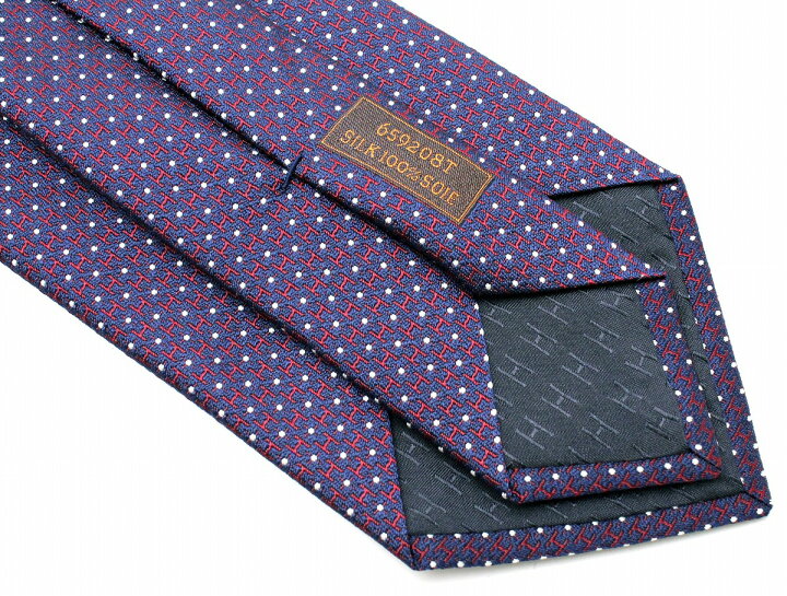 楽天市場】【新品未使用品】HERMES エルメス ネクタイ 総柄 Hロゴ  