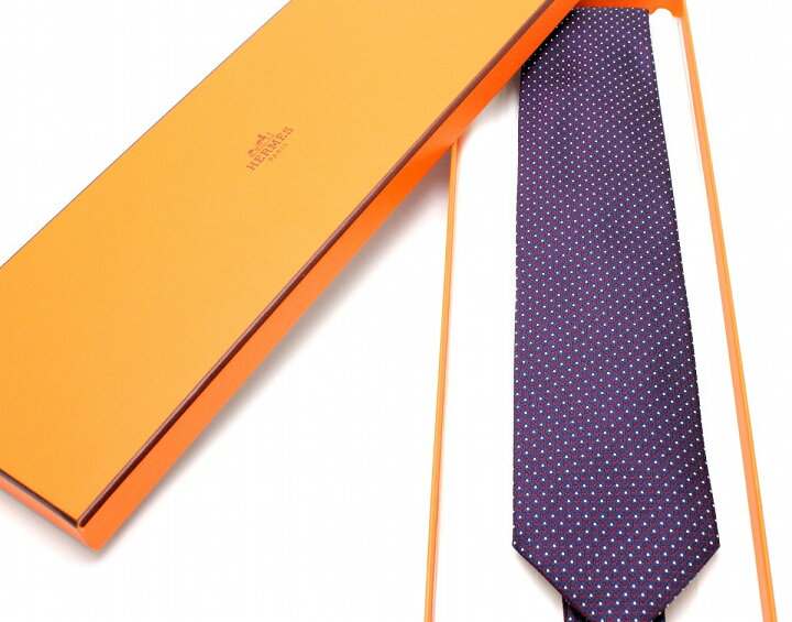楽天市場】【新品未使用品】HERMES エルメス ネクタイ 総柄 Hロゴ  
