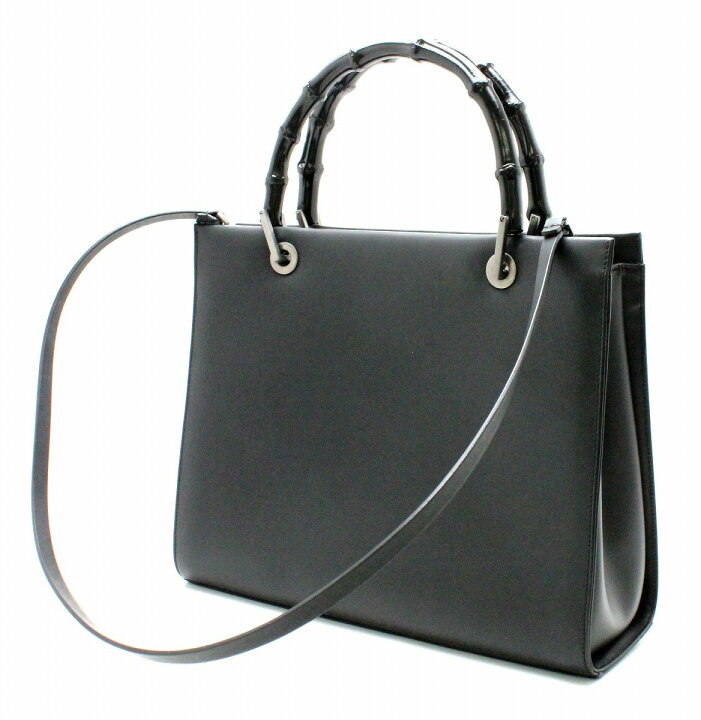 楽天市場】【バッグ】GUCCI グッチ バンブー 2WAY レザー トートバッグ  