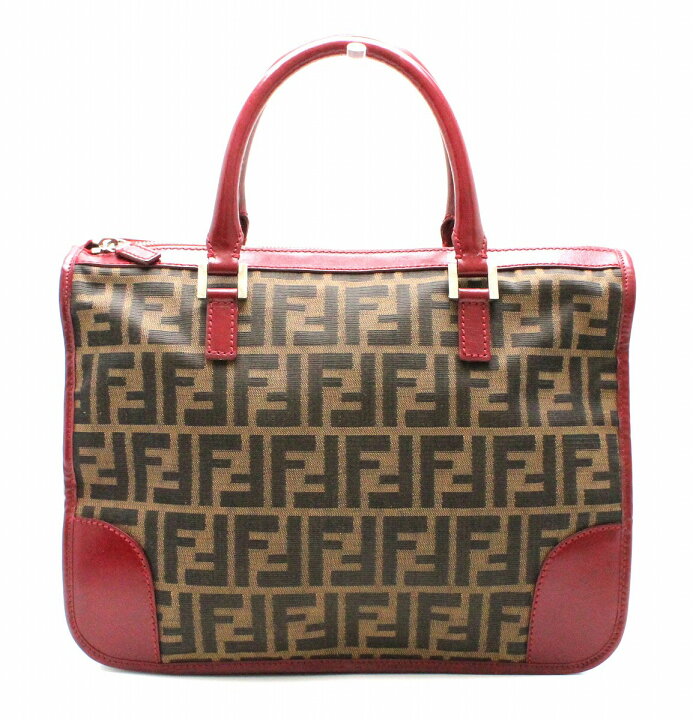 楽天市場】【バッグ】FENDI フェンディ ズッカ柄 ハンドバッグ 