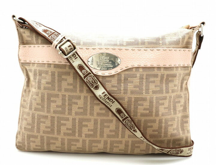 楽天市場】【バッグ】FENDI フェンディ セレリア ズッカ柄 ショルダー  
