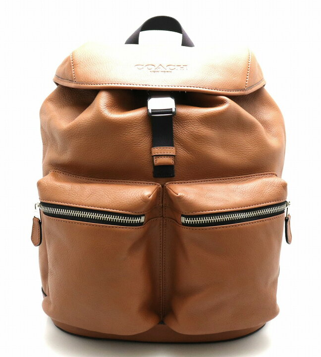 楽天市場】【バッグ】COACH コーチ スムースレザー バックパック 