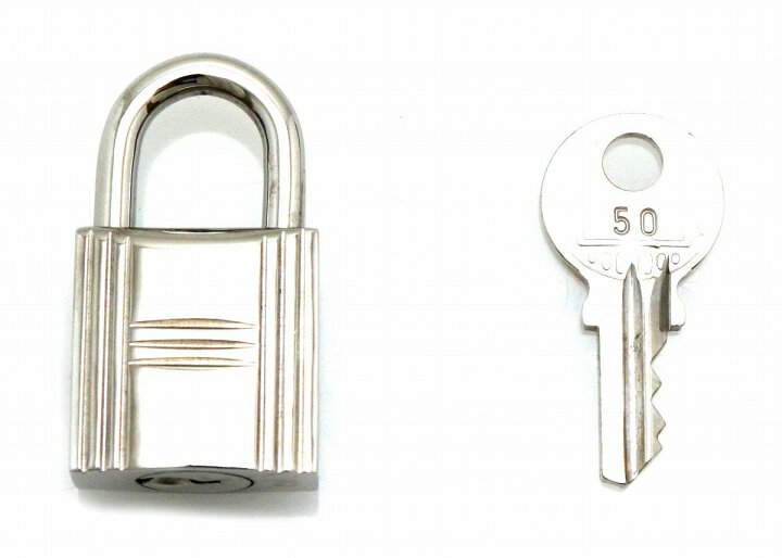 楽天市場】【新品仕上げ済】HERMES エルメス カデナ パドロック No.50 