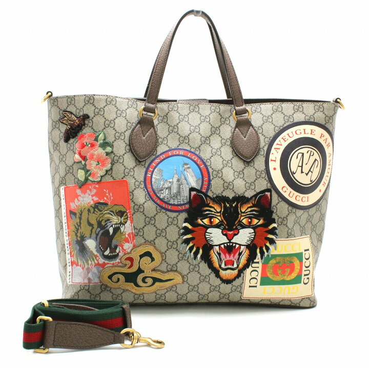 楽天市場】【バッグ】GUCCI グッチ ソフトGGスプリーム クーリエ 