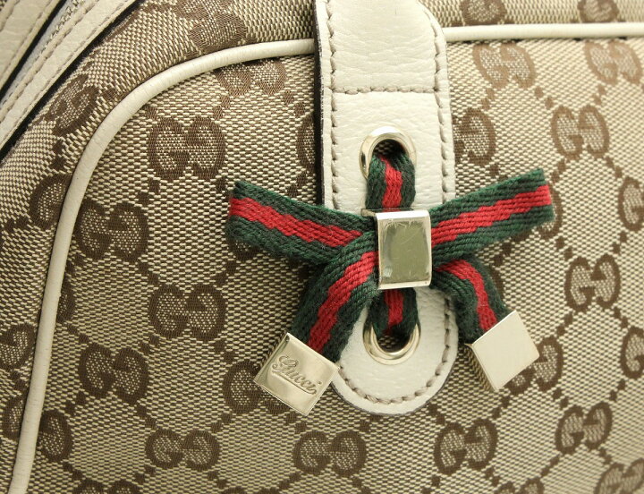 楽天市場】【バッグ】GUCCI グッチ プリンシーライン GGキャンバス 