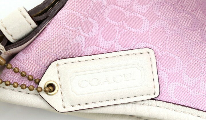 楽天市場】【バッグ】COACH コーチ ミニシグネチャー ショルダーバッグ 