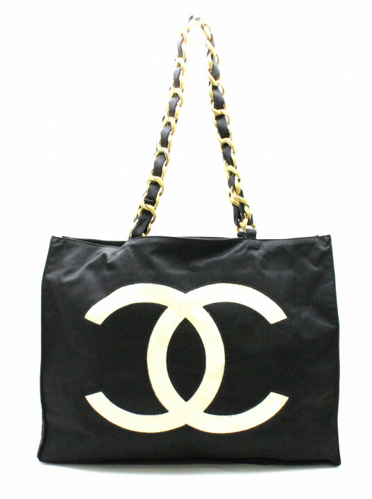 楽天市場】【バッグ】CHANEL シャネル ナイロン CCチェーントート  
