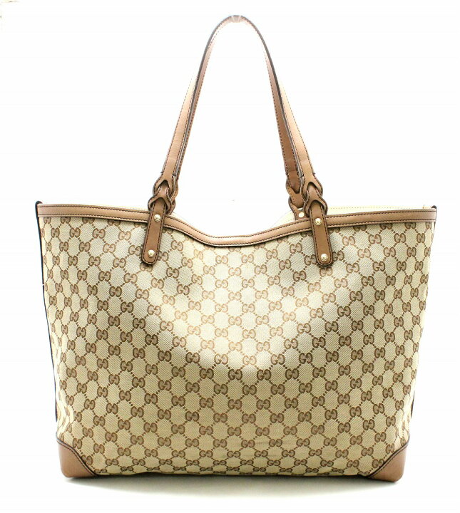 楽天市場】【バッグ】GUCCI グッチ GGキャンバス ラージ トートバッグ  