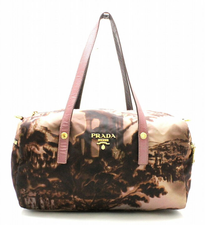 楽天市場】【バッグ】 PRADA プラダ ナイロン ショルダーバッグ アート 