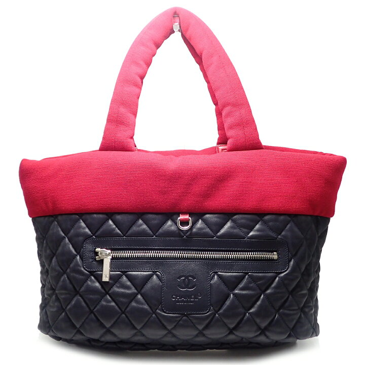 楽天市場】【バッグ】CHANEL シャネル コココクーン コットンジャージ  