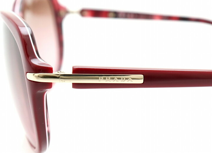 楽天市場】PRADA プラダ サングラス ブラウンスモーク 135 2N ボルドー  