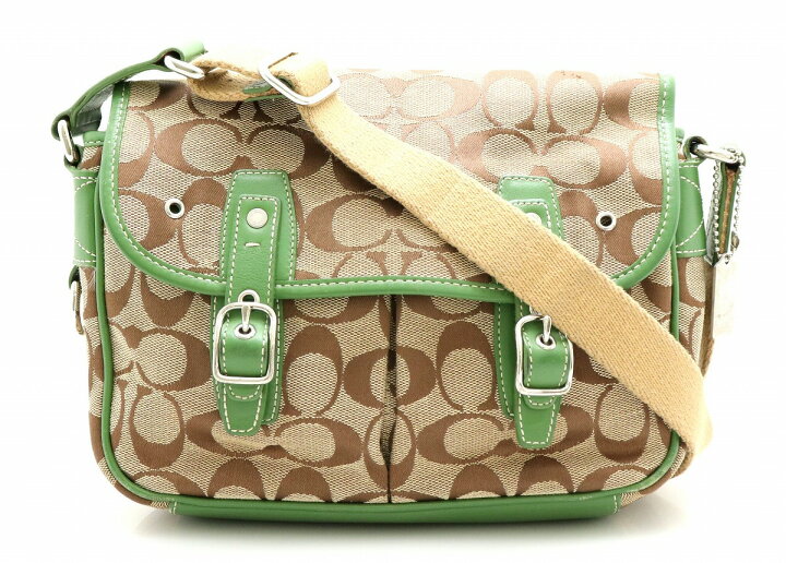 楽天市場】【バッグ】COACH コーチ シグネチャー フィールドバッグ  