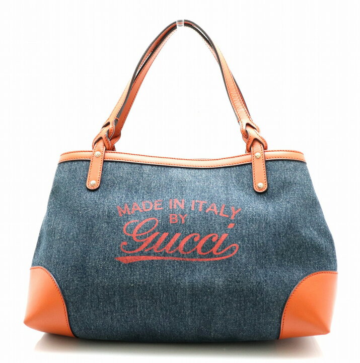楽天市場】【バッグ】GUCCI グッチ デニム トートバッグ ショルダー 