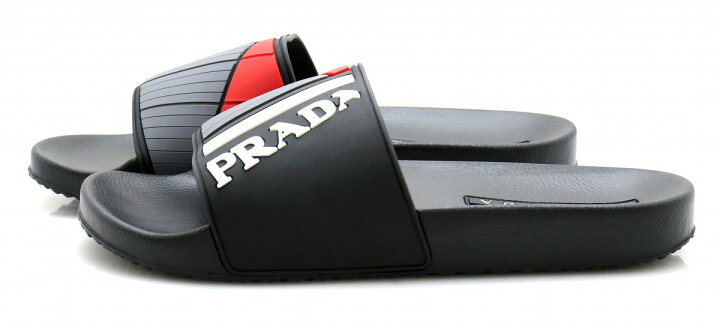楽天市場】【未使用品】【靴】PRADA プラダ デザイン シャワーサンダル  