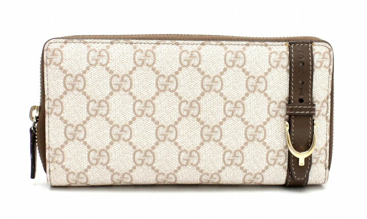 楽天市場】【財布】GUCCI グッチ GGスプリーム ベルトモチーフ  