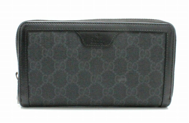 楽天市場】【財布】GUCCI グッチ GGスプリーム ラウンドファスナー 長  