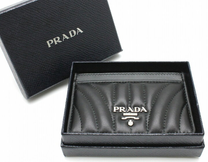 PRADA カードケース パスケース 黒 定期入れ 1MC208