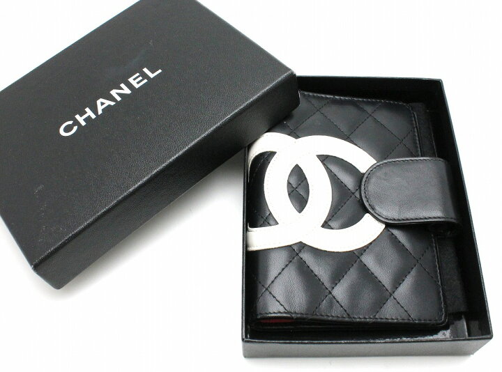 楽天市場】CHANEL シャネル カンボンライン 手帳カバー 6穴式 システム  