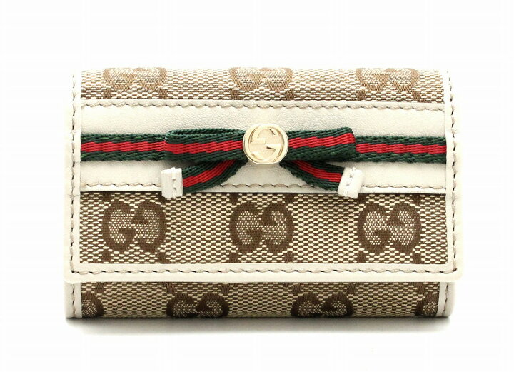 楽天市場】【未使用品】GUCCI グッチ GGキャンバス ウェビング ライン 