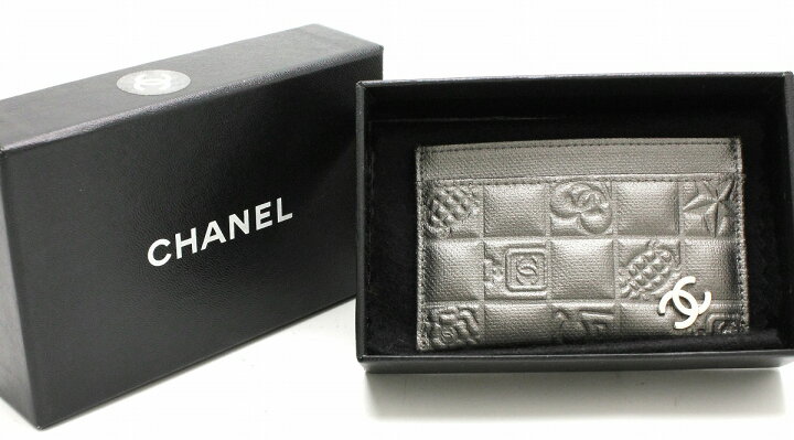 楽天市場】【財布】CHANEL シャネル アイコンライン ココマーク カード 