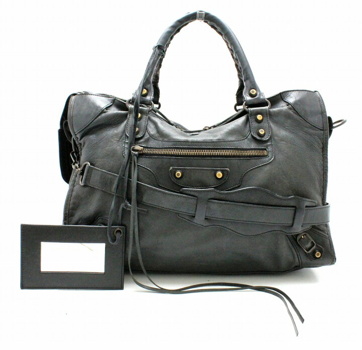 楽天市場】【バッグ】BALENCIAGA バレンシアガ ザ シティ ハンドバッグ 