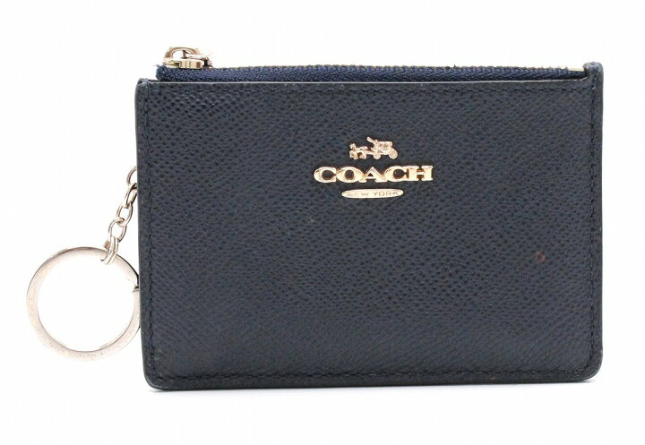 コーチ コインケース 40102 SBKWT ブラック×ホワイト（コーチ COACH 
