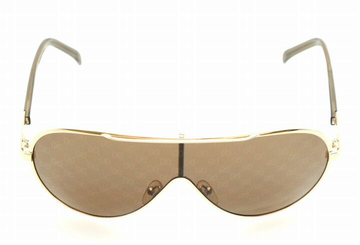 楽天市場】GUCCI グッチ GGロゴ サングラス ブラウンスモーク カーキ  