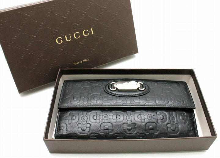 楽天市場】【財布】GUCCI グッチ ホースビット Wホック ダブルホック  