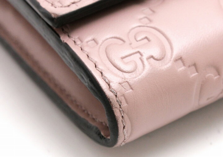 楽天市場】【財布】GUCCI グッチ グッチシマ リボン レザー GG柄 2つ折 
