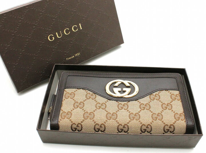 楽天市場】【財布】GUCCI グッチ GGキャンバス SUKEY スーキー 