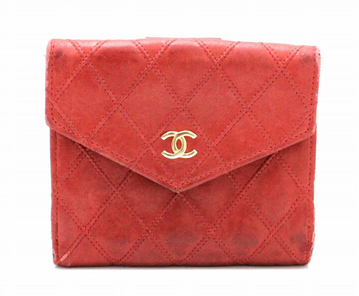 楽天市場】【財布】CHANEL シャネル ビコローレ 2つ折 Wホック財布 