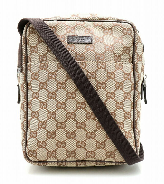 楽天市場】【バッグ】GUCCI グッチ GGキャンバス ショルダーバッグ 