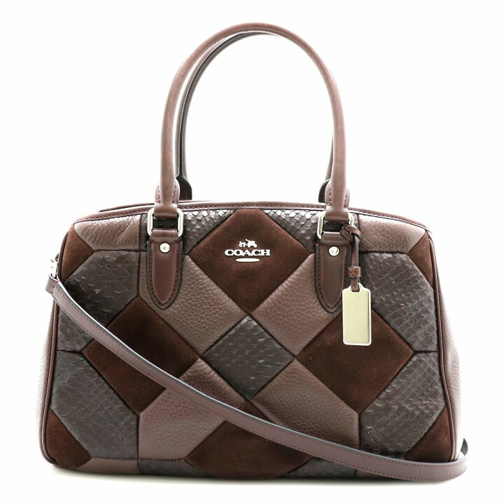 楽天市場】【バッグ】COACH コーチ パッチワーク キャリーオール 