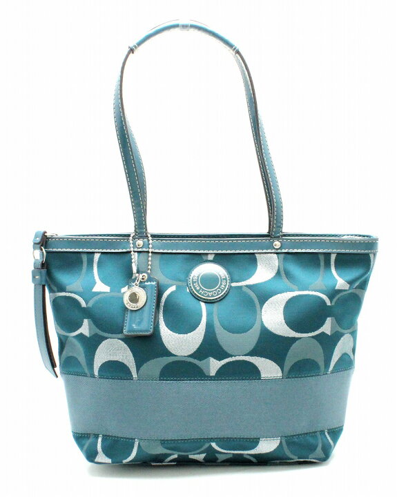 楽天市場】【バッグ】COACH コーチ シグネチャー ストライプ トート  