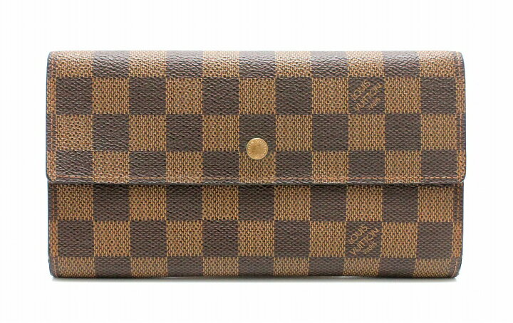 楽天市場】【財布】LOUIS VUITTON ルイ ヴィトン ダミエ ポルト 