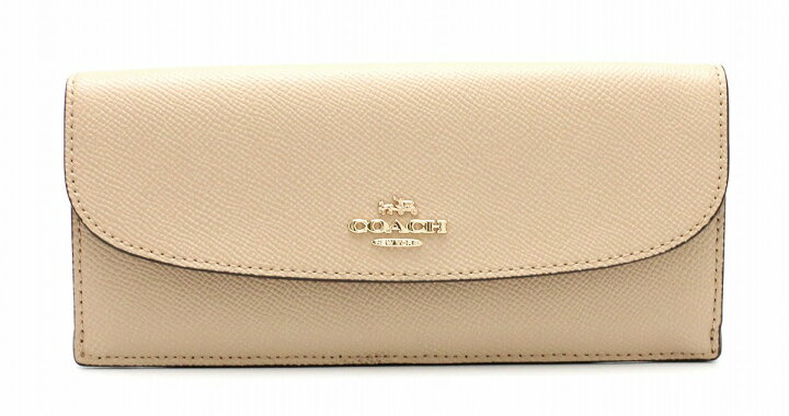 楽天市場】【未使用品】【財布】COACH コーチ 二つ折り長財布 レザー 