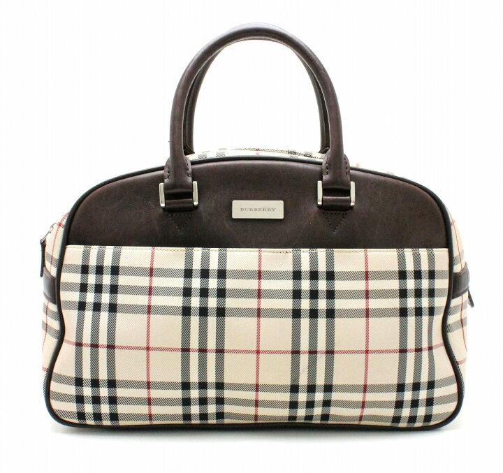 楽天市場】【バッグ】BURBERRY バーバリー ノバチェック チェック柄 