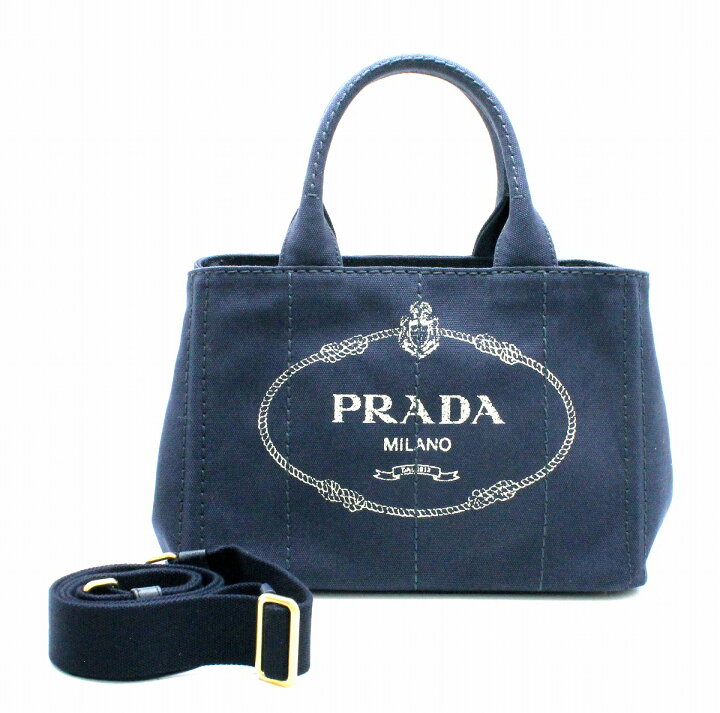 楽天市場】【未使用品】【バッグ】PRADA プラダ CANAPA カナパトート  