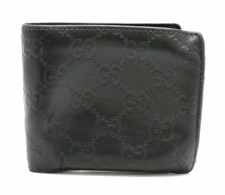 楽天市場】【財布】GUCCI グッチ グッチシマ 2つ折財布 GG柄 レザー 