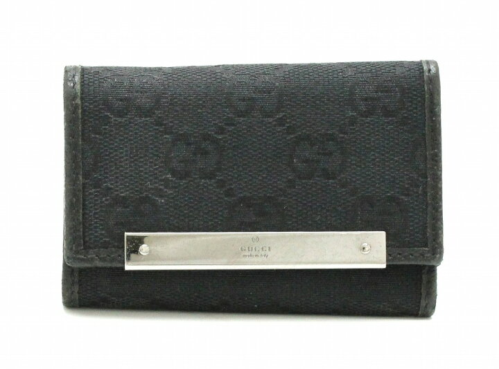 楽天市場】GUCCI グッチ GGキャンバス ロゴプレート 5連キーケース 6連  