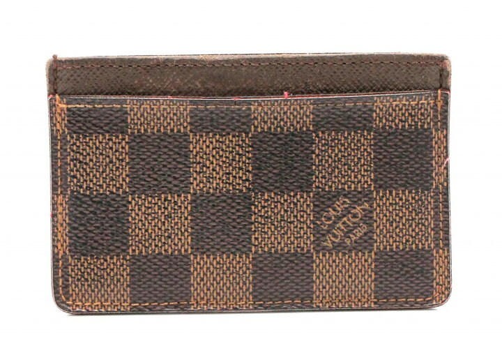 楽天市場】LOUIS VUITTON ルイ ヴィトン ダミエ ポルトカルト  